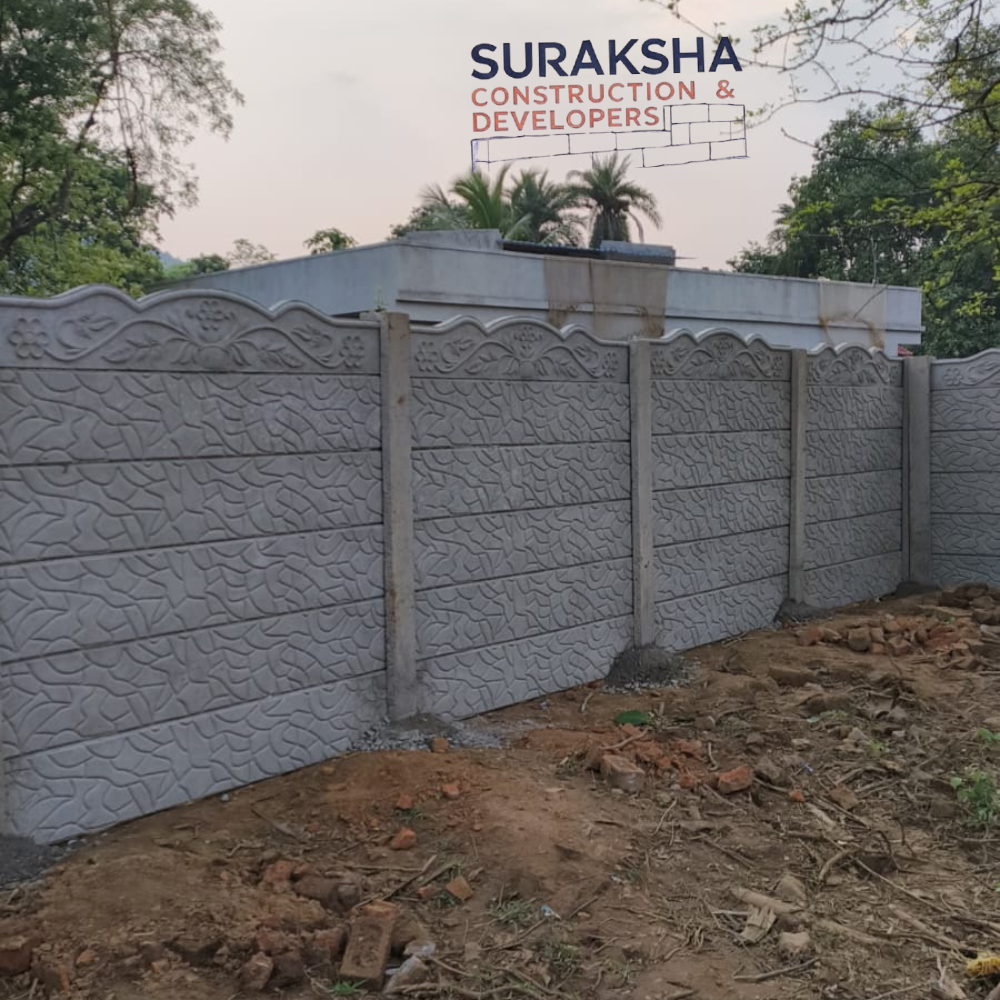 Precast Boundary Walls in Ghazipur by Suraksha Construction