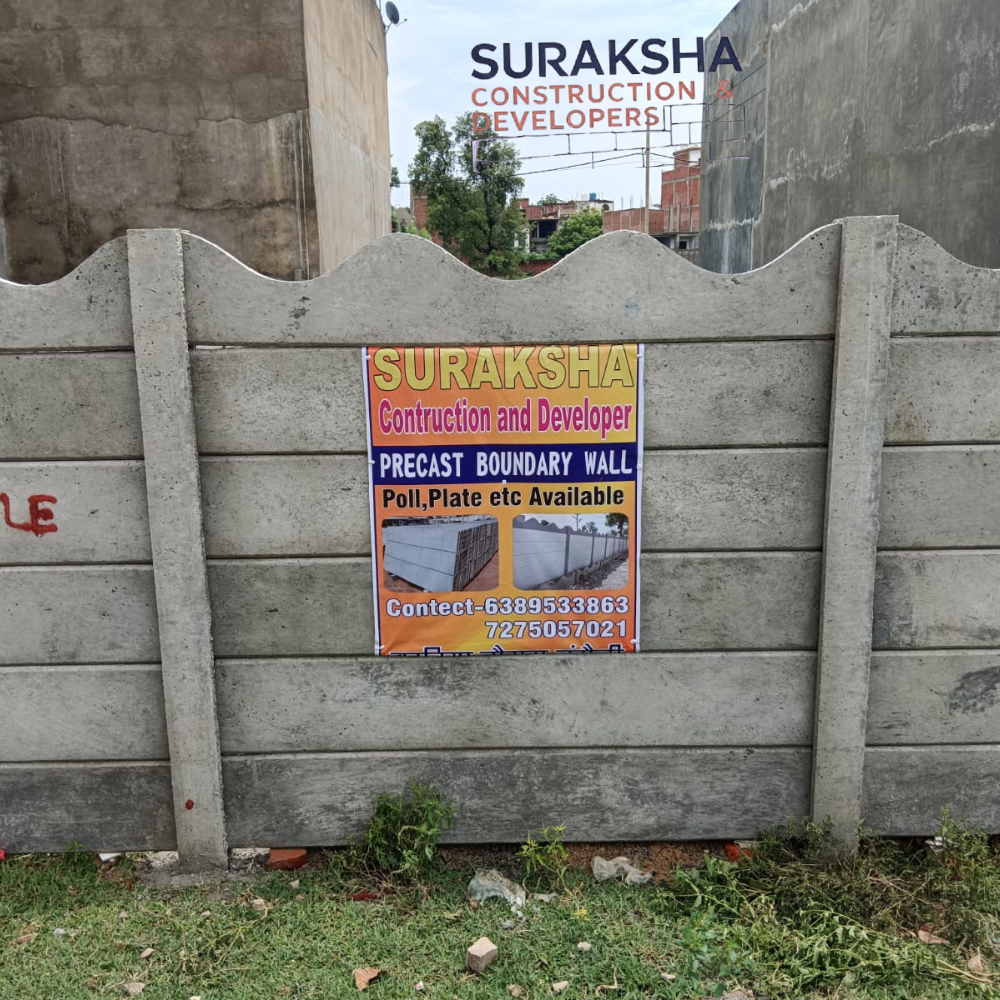Precast Boundary Walls in Sarnath by Suraksha Construction