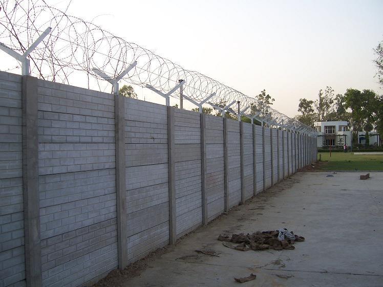 Precast Boundary Walls in Sarnath by Suraksha Builders and Developers